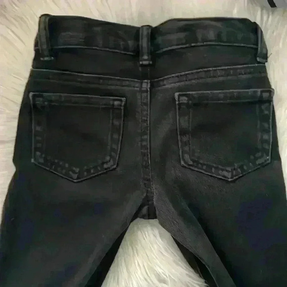 Cat  & Jack Black Skinny Jeggings Sz 5 - Picture 2 of 4